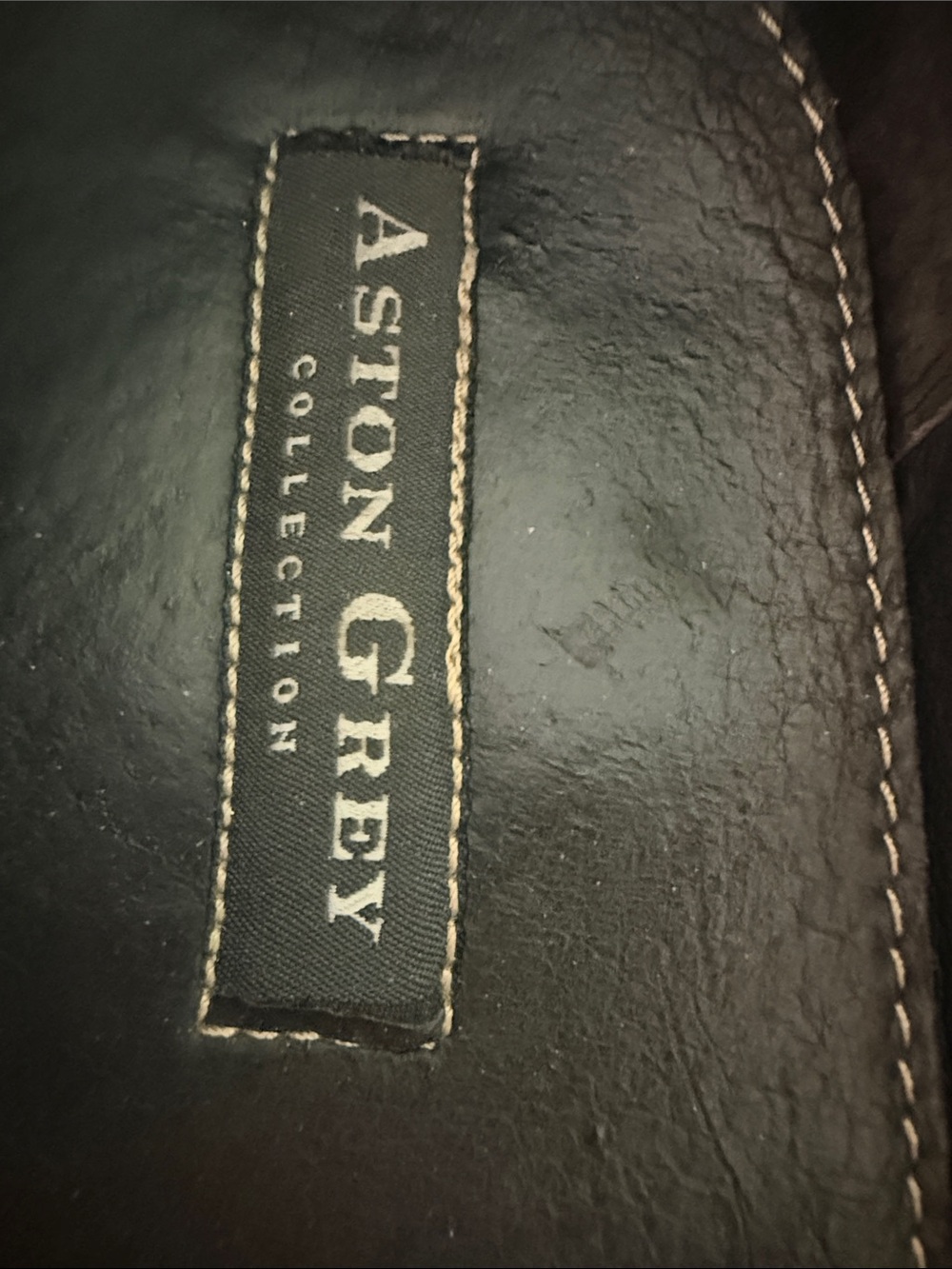Aston Grey Men's Brown Leather Slip-On Loafers - Picture 2 of 5